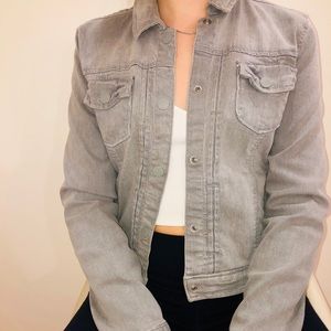 Grey denim jacket